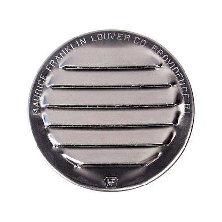 Maurice Franklin Lou Maurice Franklin Louver 1.5 in. W X 1.5 in. L Bright Silver Aluminum Mini Louver RL-100  1.5